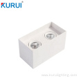Anti-Glare Square Surface Mounted LED Double Downlight